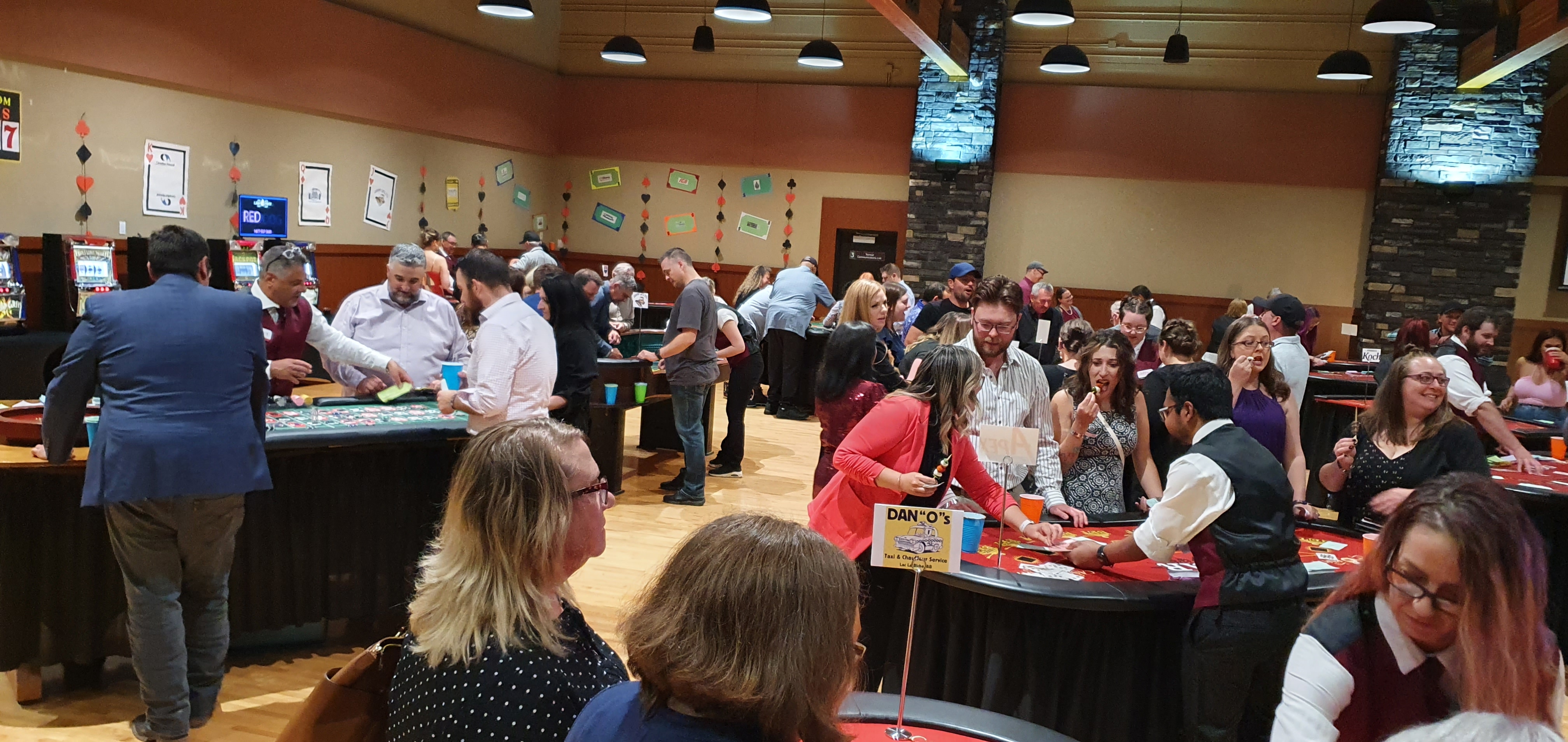 Edmonton Casino Night Header